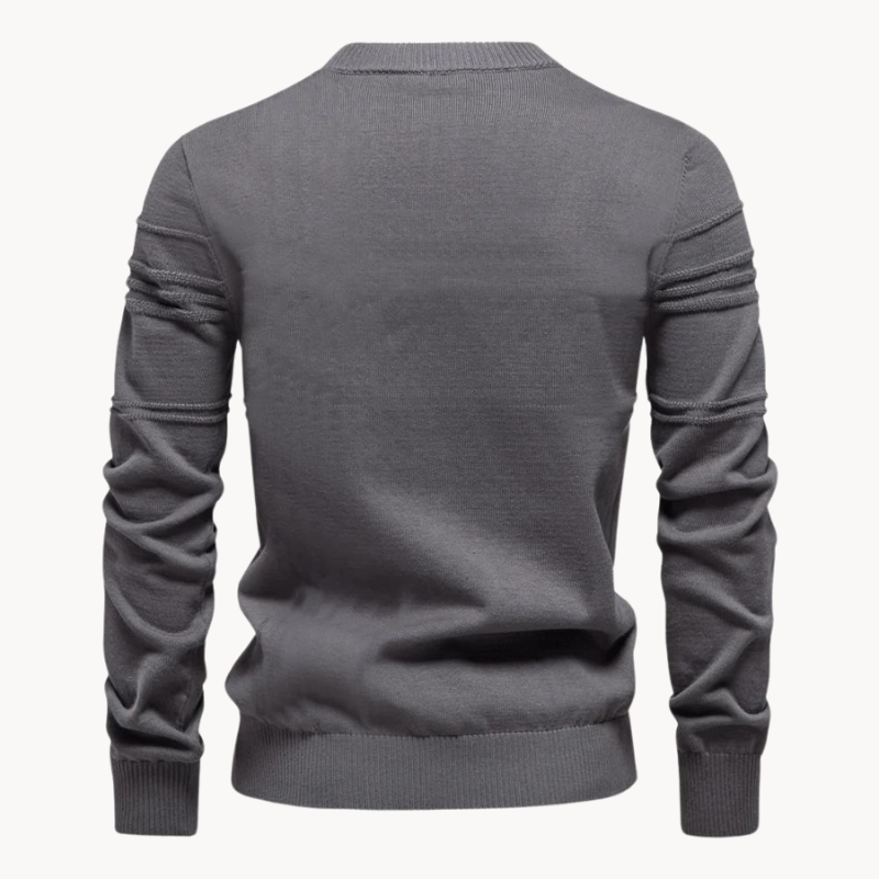 LAURENT MONACO | PULL ÉLÉGANT POUR HOMME AVEC DESIGN À CARREAUX