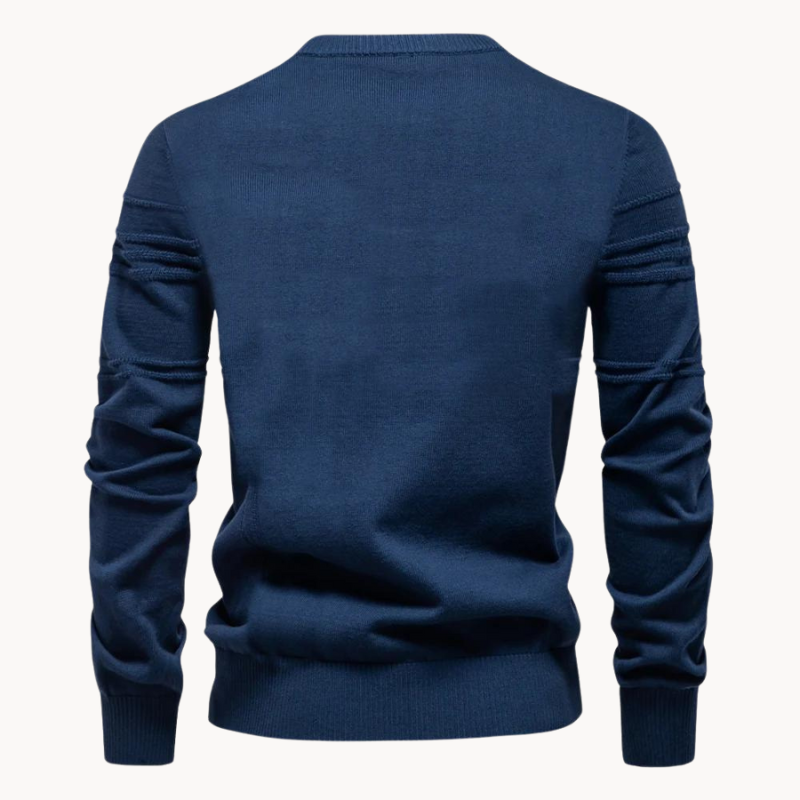 LAURENT MONACO | MAILLE HOMME À MOTIF CARREAU