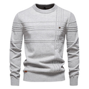 LAURENT MONACO | PULL ÉLÉGANT POUR HOMME AVEC DESIGN À CARREAUX