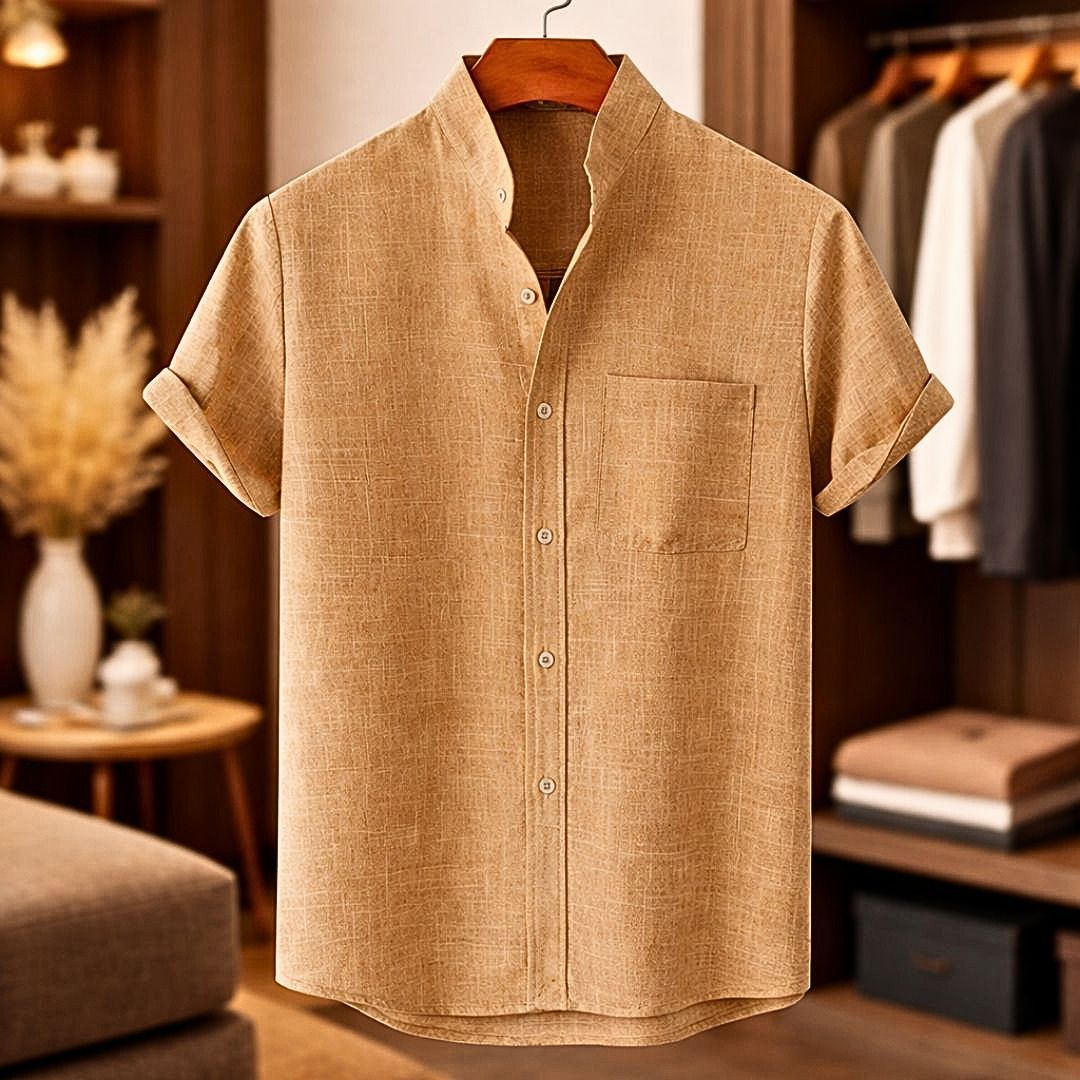 LAURENT MONACO | CHEMISE À MANCHES COURTES POUR HOMMES