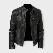 LAURENT MONACO | VESTE EN CUIR VINTAGE POUR HOMME