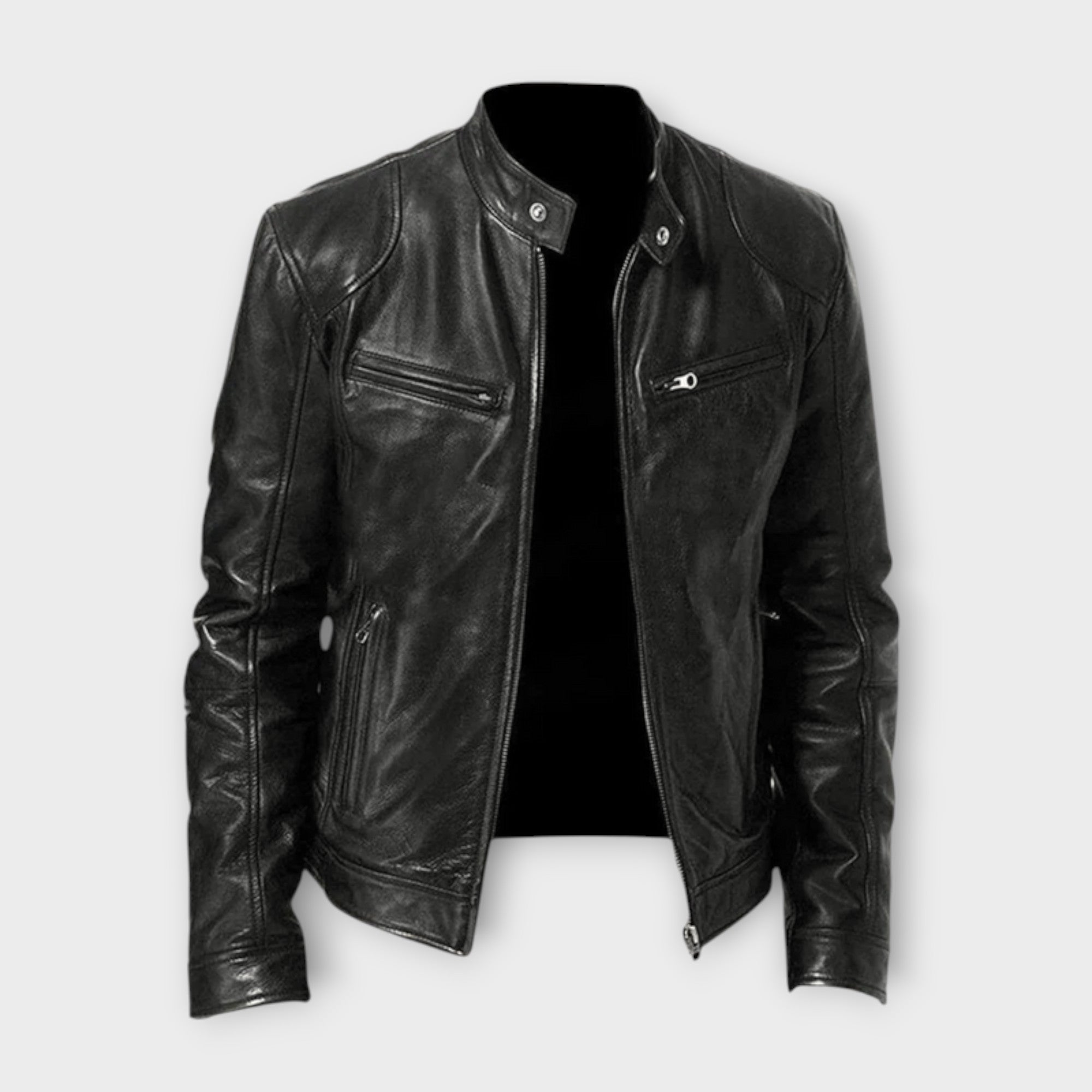 LAURENT MONACO | VESTE EN CUIR VINTAGE POUR HOMME