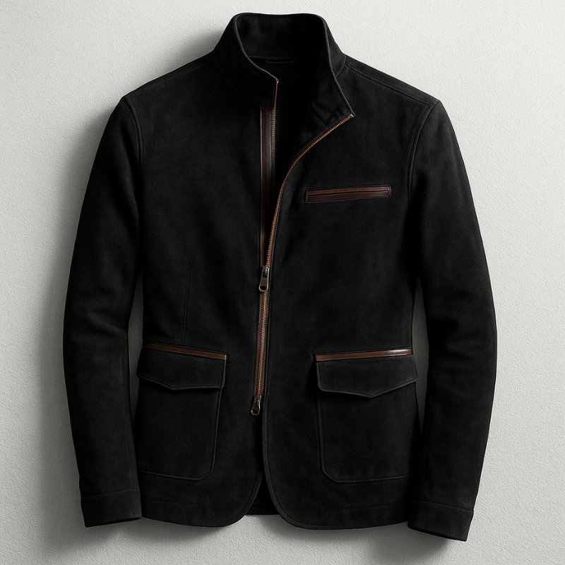 LAURENT MONACO | VESTE FIELD EN SUÉDINE POUR HOMME