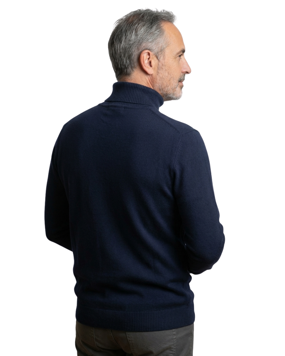 LAURENT MONACO | PULL EN MAILLE À COL ROULÉ POUR HOMME