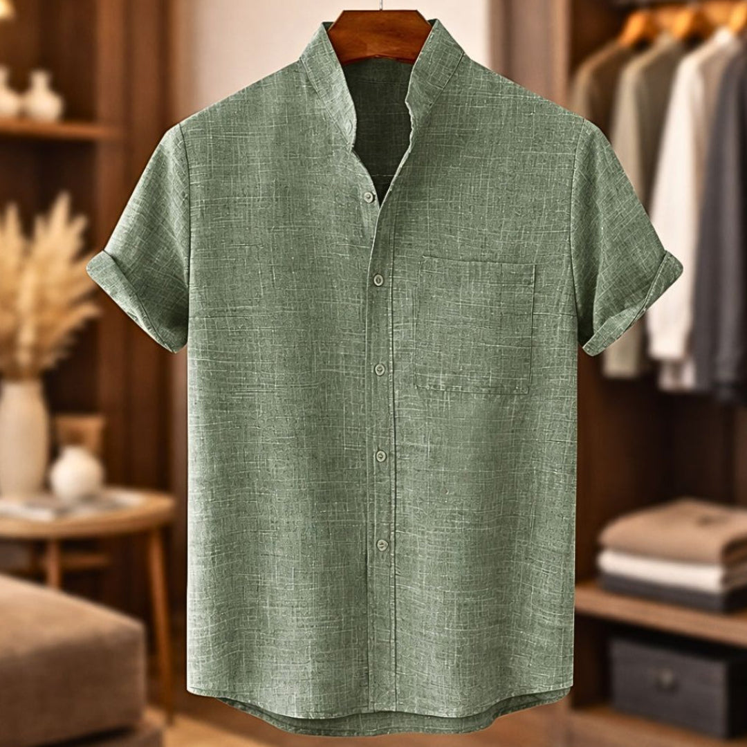LAURENT MONACO | CHEMISE À MANCHES COURTES POUR HOMMES