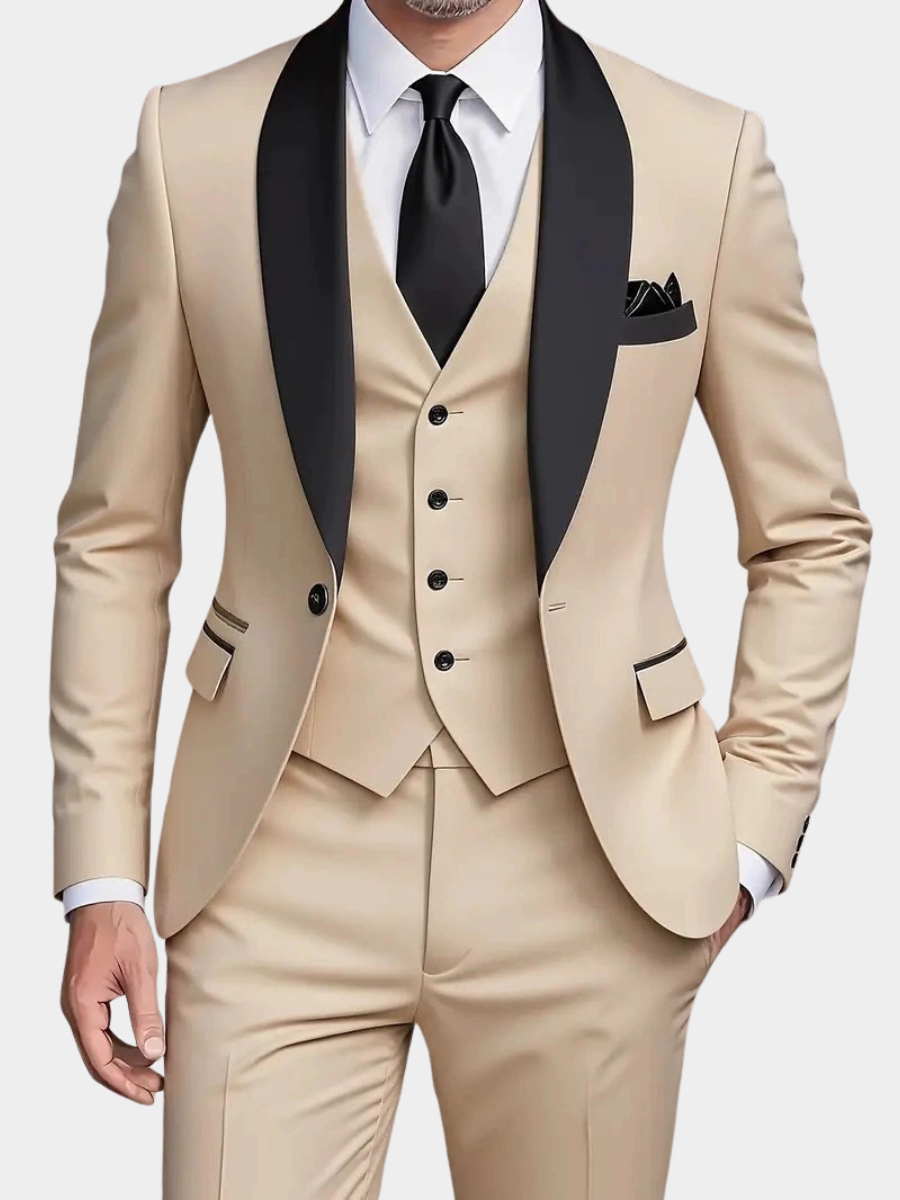 LAURENT MONACO | COSTUME À COL CHAL POUR HOMMES
