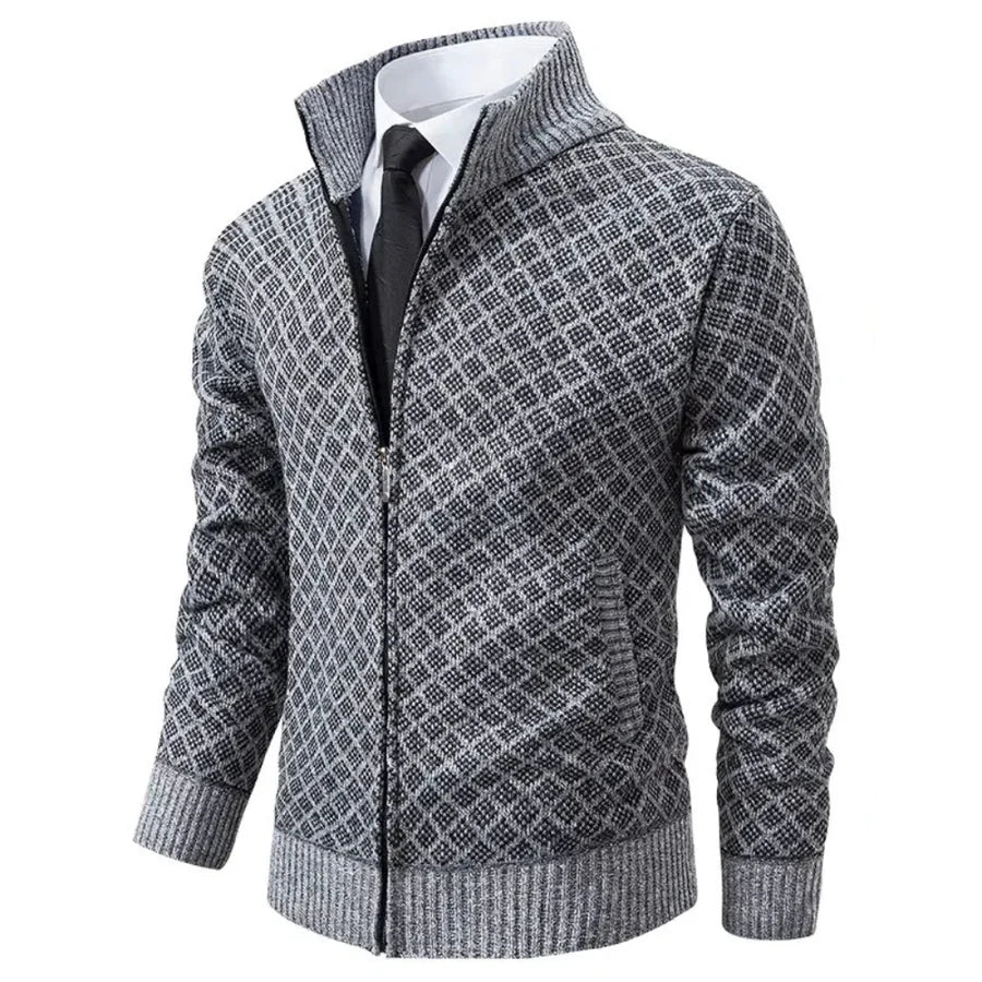 LAURENT MONACO | GILET MAILLE GAUFRÉE POUR HOMME