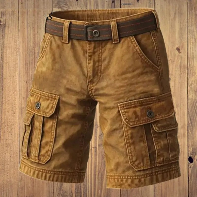 LAURENT MONACO | PANTALONS CARGO COURTS