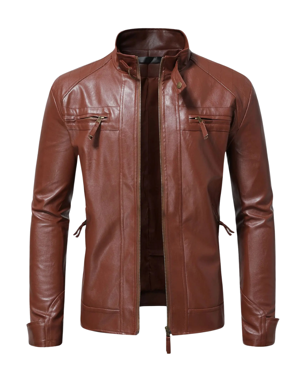 LAURENT MONACO | VESTE EN CUIR ÉLÉGANTE POUR HOMMES