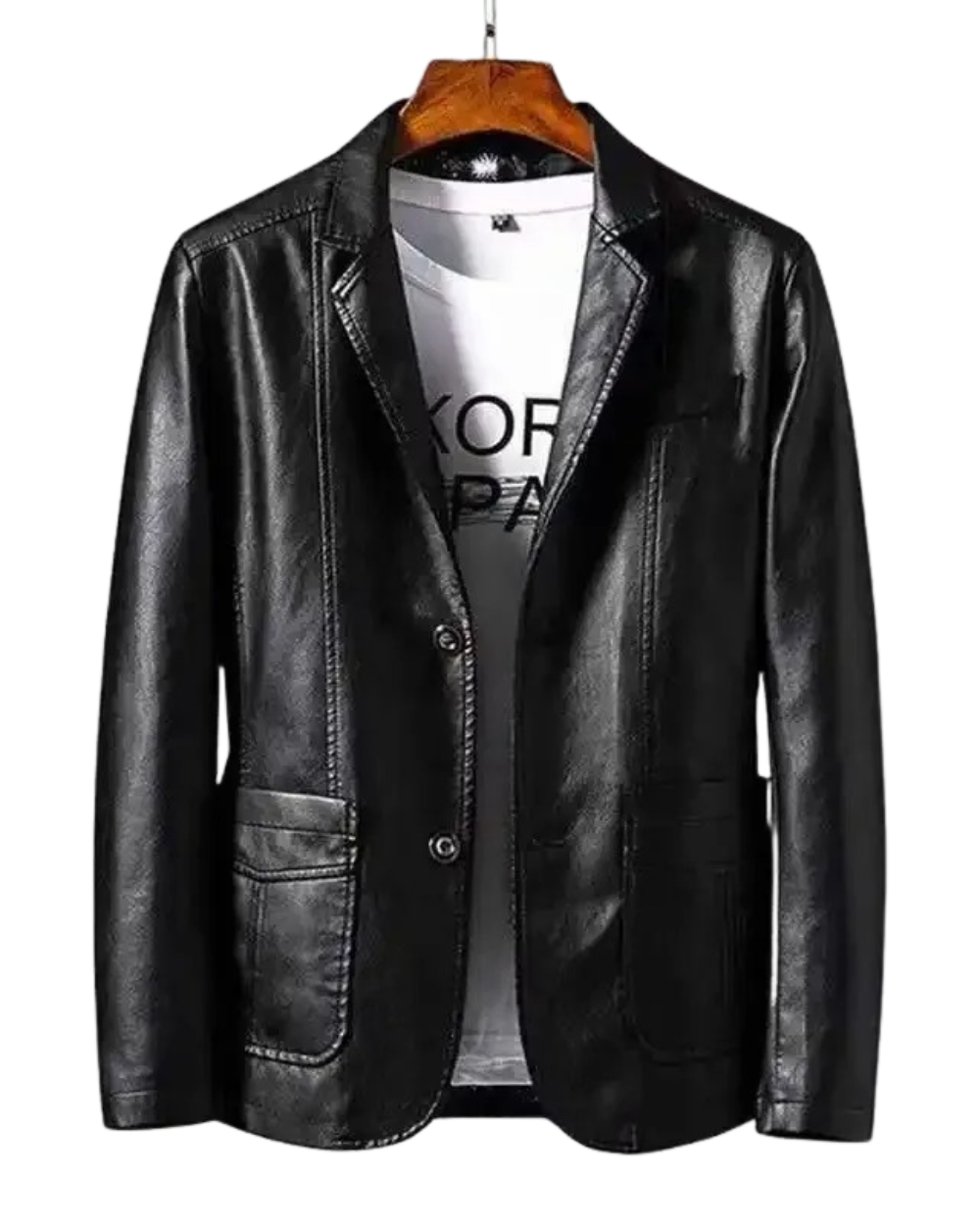 LAURENT MONACO | VESTE EN CUIR HAUT DE GAMME POUR HOMME