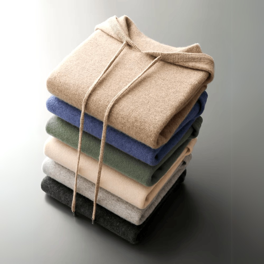 LAURENT MONACO | SWEAT À CAPUCHE MOELLEUX ET ÉLÉGANT POUR HOMME