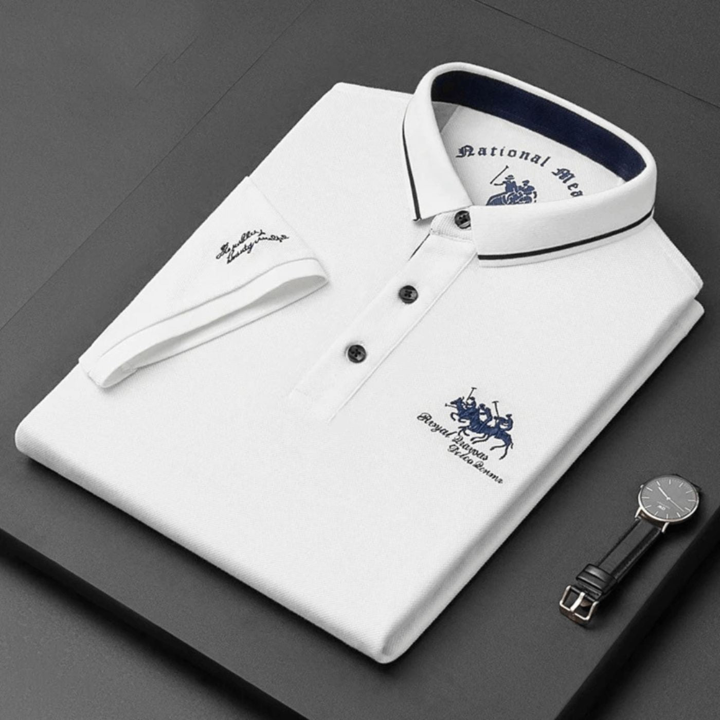 LAURENT MONACO | POLO INDISPENSABLE POUR HOMMES