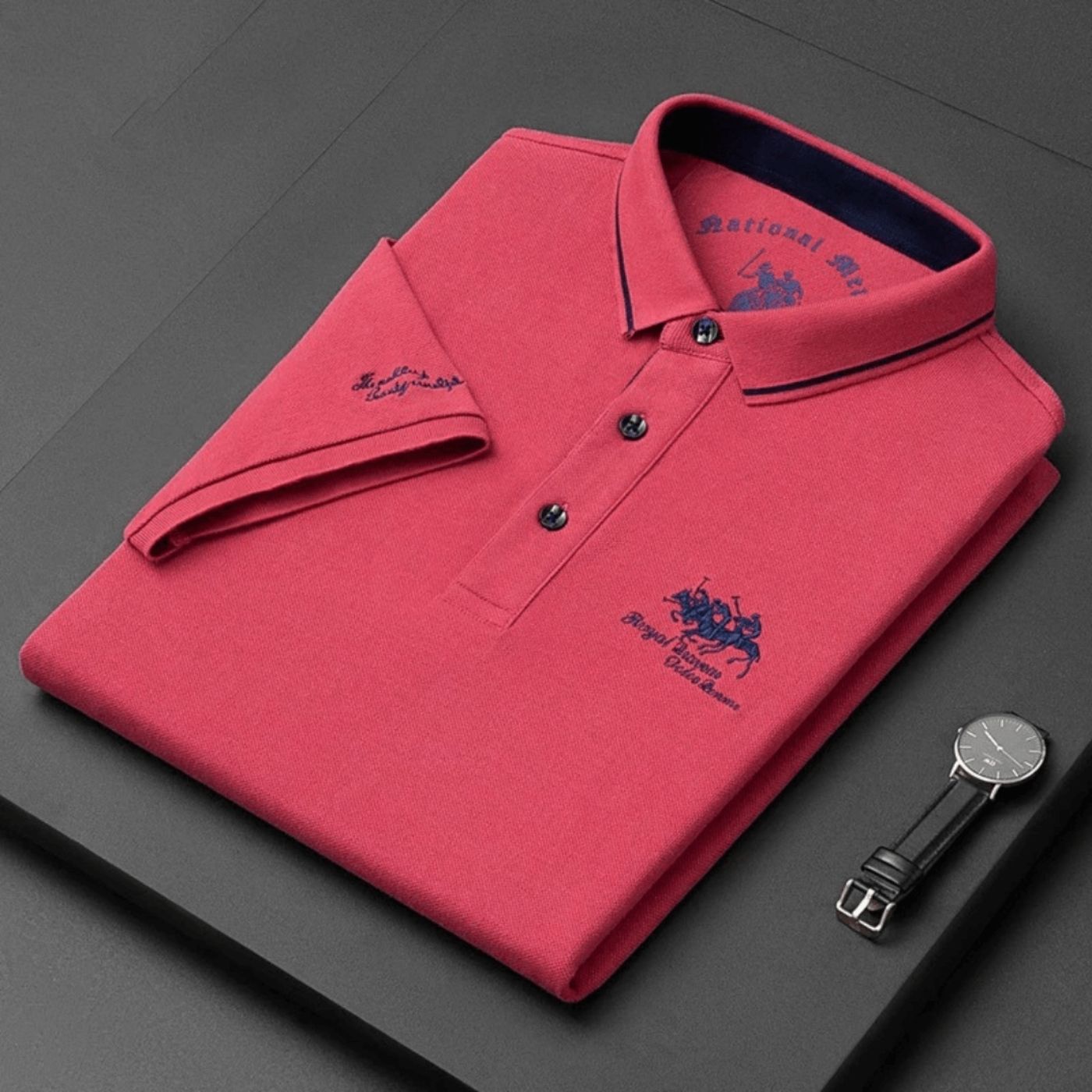 LAURENT MONACO | POLO CLASSIQUE POUR HOMMES
