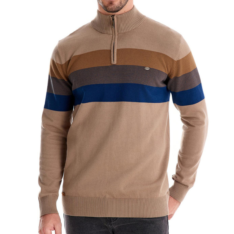 LAURENT MONACO | PULL EN CACHEMIRE ARGYLE