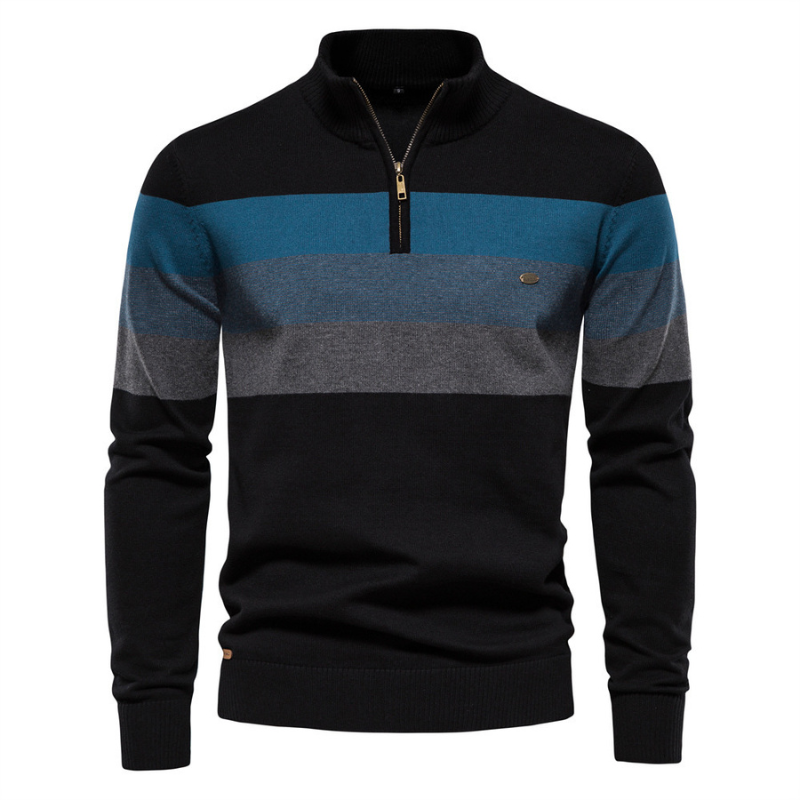 LAURENT MONACO | PULL EN CACHEMIRE ARGYLE