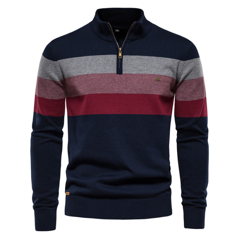 LAURENT MONACO | PULL EN CACHEMIRE ARGYLE