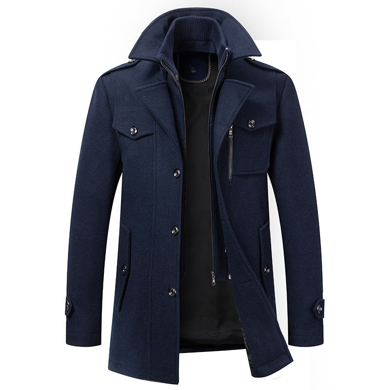 LAURENT MONACO | MANTEAU D'HIVER LONG POUR HOMME