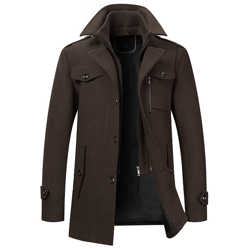 LAURENT MONACO | MANTEAU D'HIVER LONG POUR HOMME