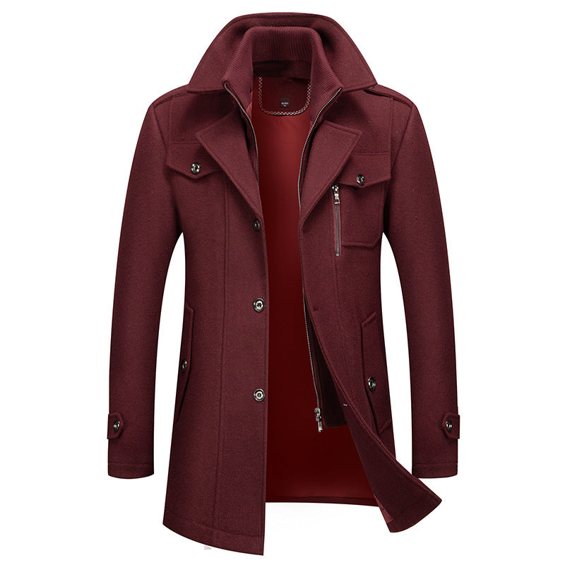 LAURENT MONACO | MANTEAU D'HIVER LONG POUR HOMME