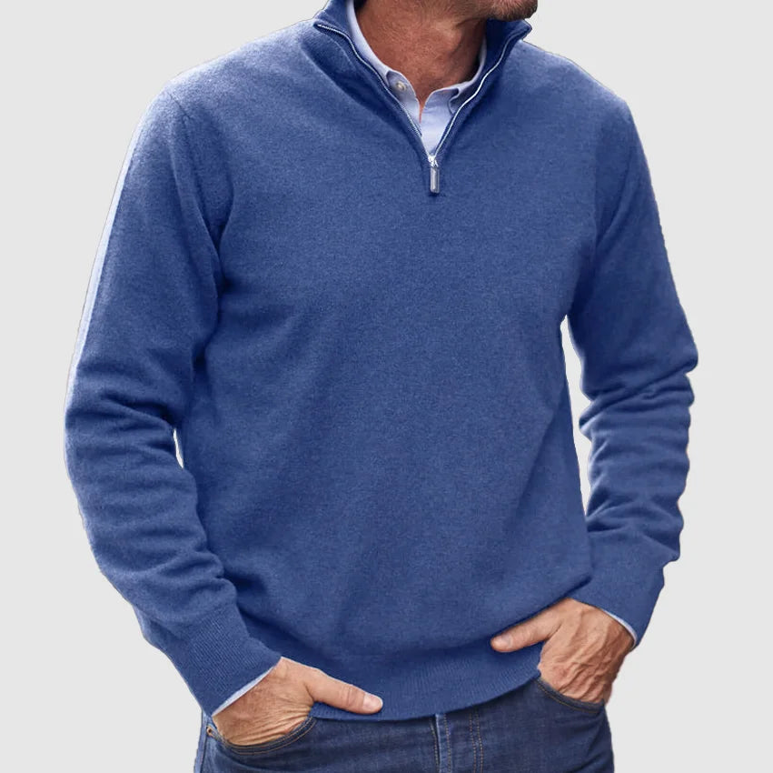 LAURENT MONACO | PULL AVEC ZIP POUR HOMME