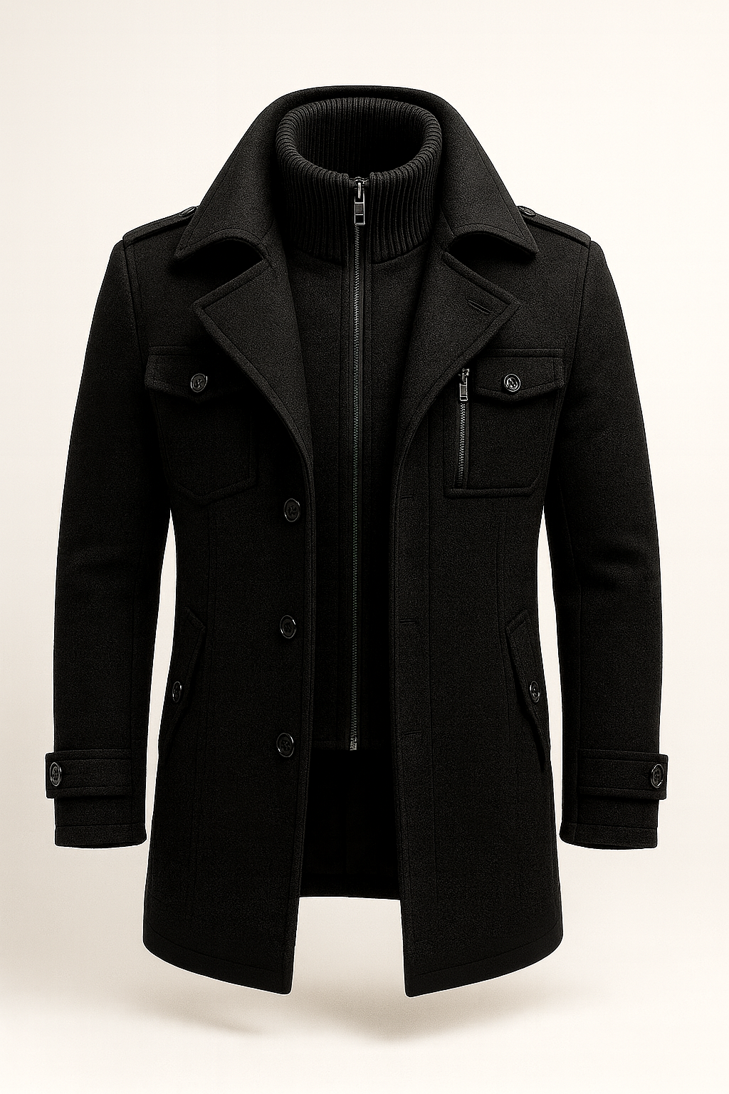 LAURENT MONACO | MANTEAU D’HIVER POUR HOMME