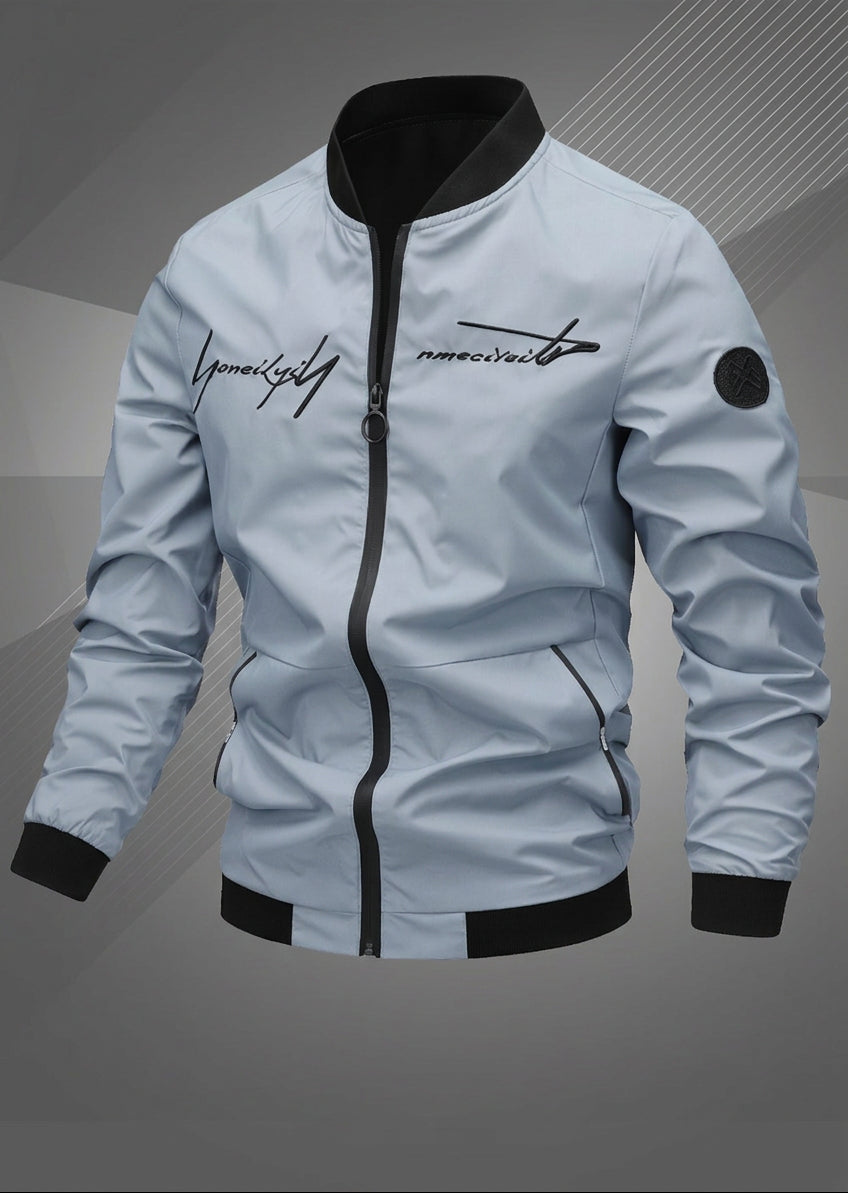 LAURENT MONACO | VESTE DE BASEBALL BRODÉE POUR HOMMES