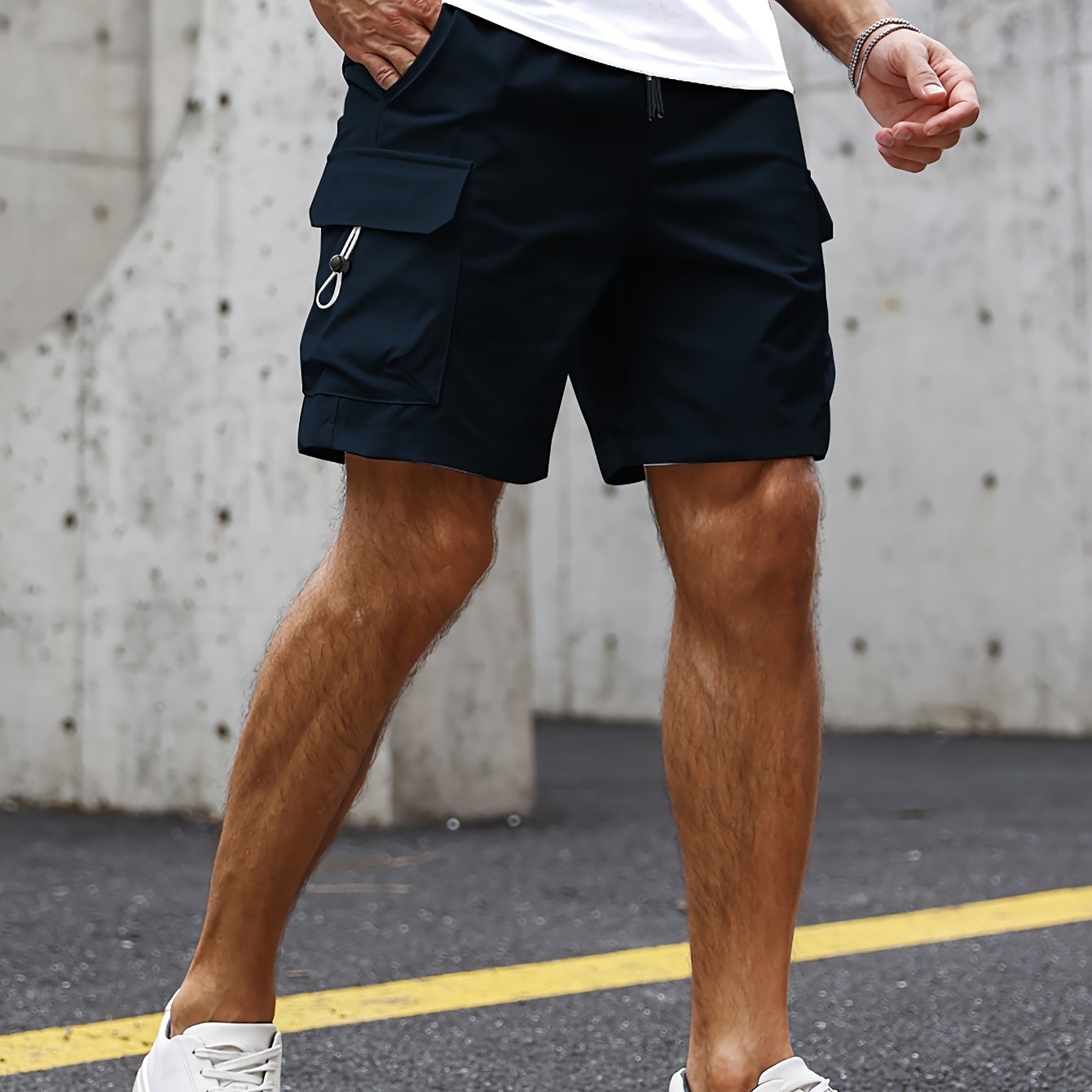 LAURENT MONACO | SHORTS CARGO POUR HOMME