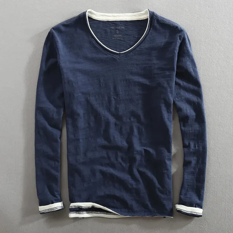 LAURENT MONACO | CHEMISE À MANCHES LONGUES EN COTON