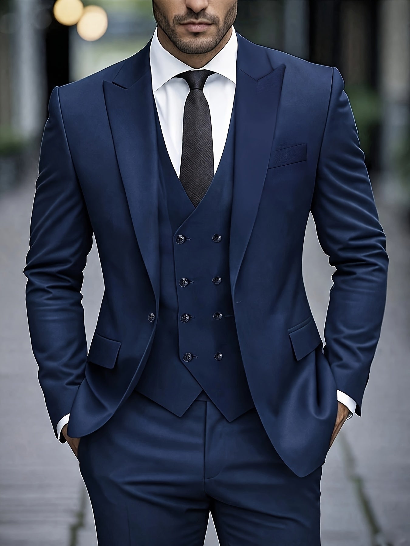 LAURENT MONACO | COSTUME TROIS PIÈCES POUR HOMMES