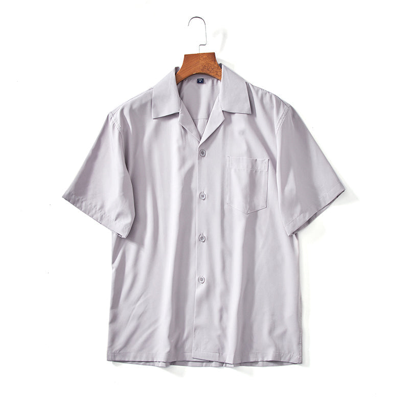 LAURENT MONACO | CHEMISE COL CUBAIN POUR HOMMES