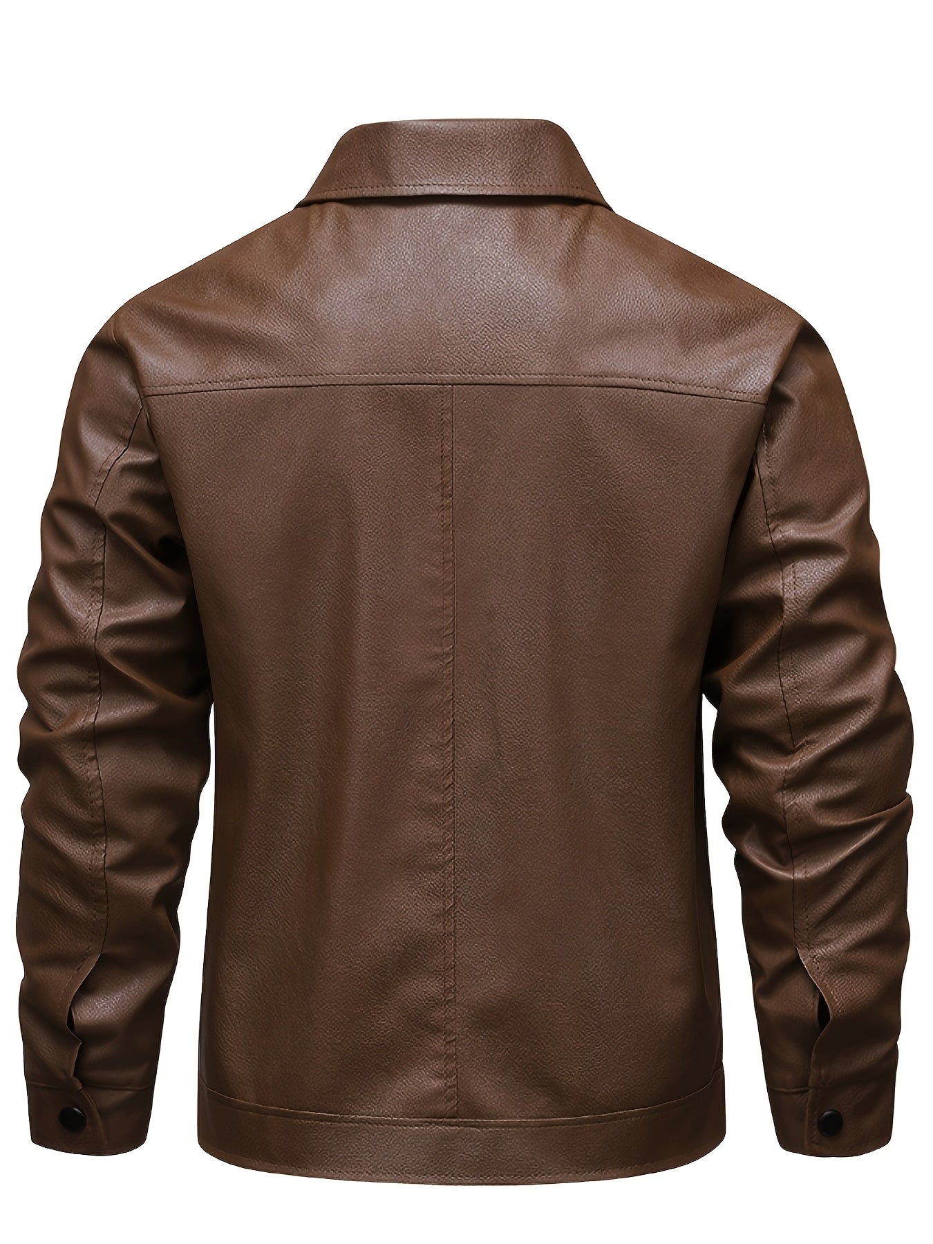 LAURENT MONACO | VESTE EN CUIR CLASSIQUE POUR HOMMES