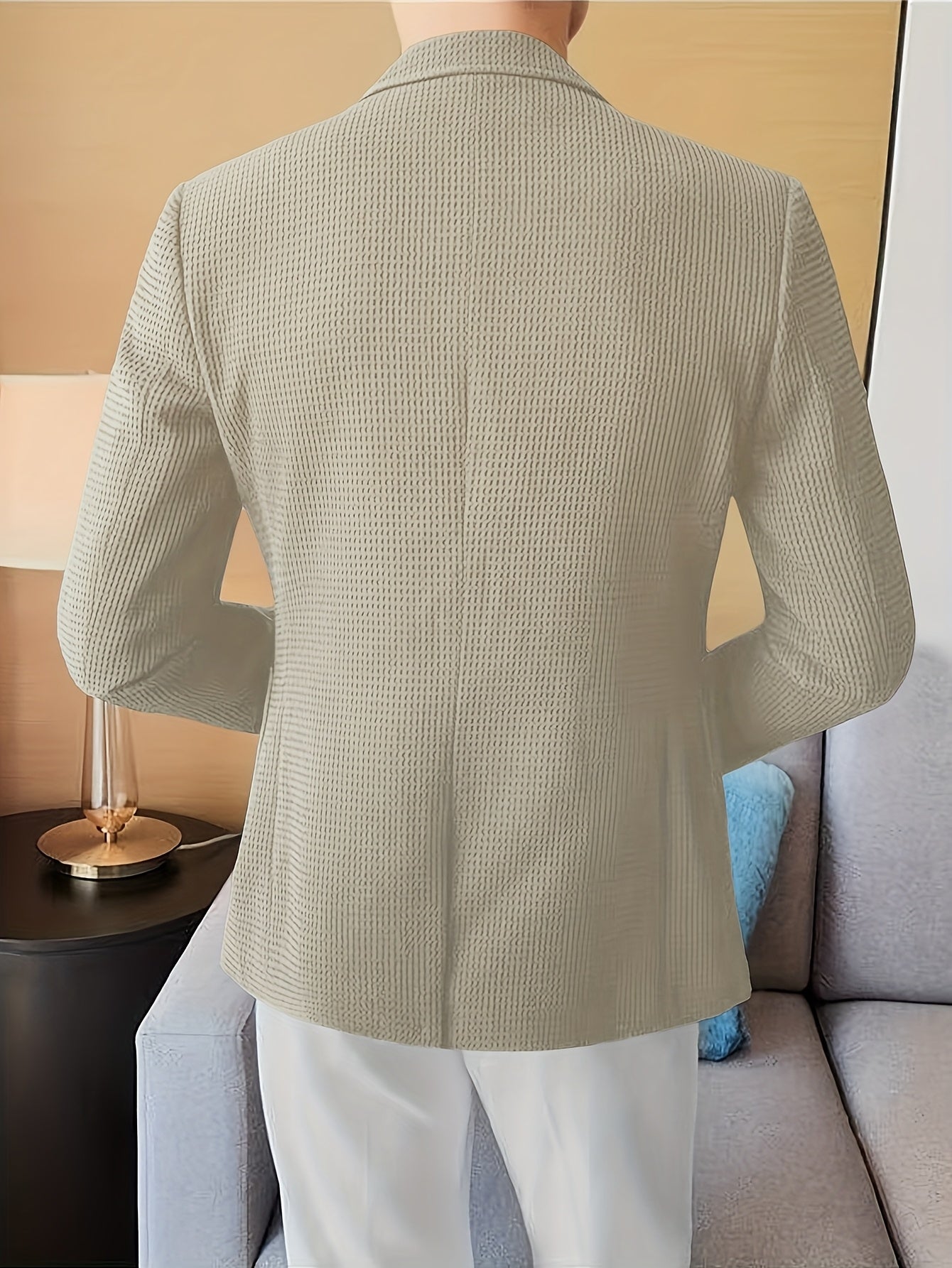 LAURENT MONACO | VESTE EN MAILLE TEXTURÉE POUR HOMMES