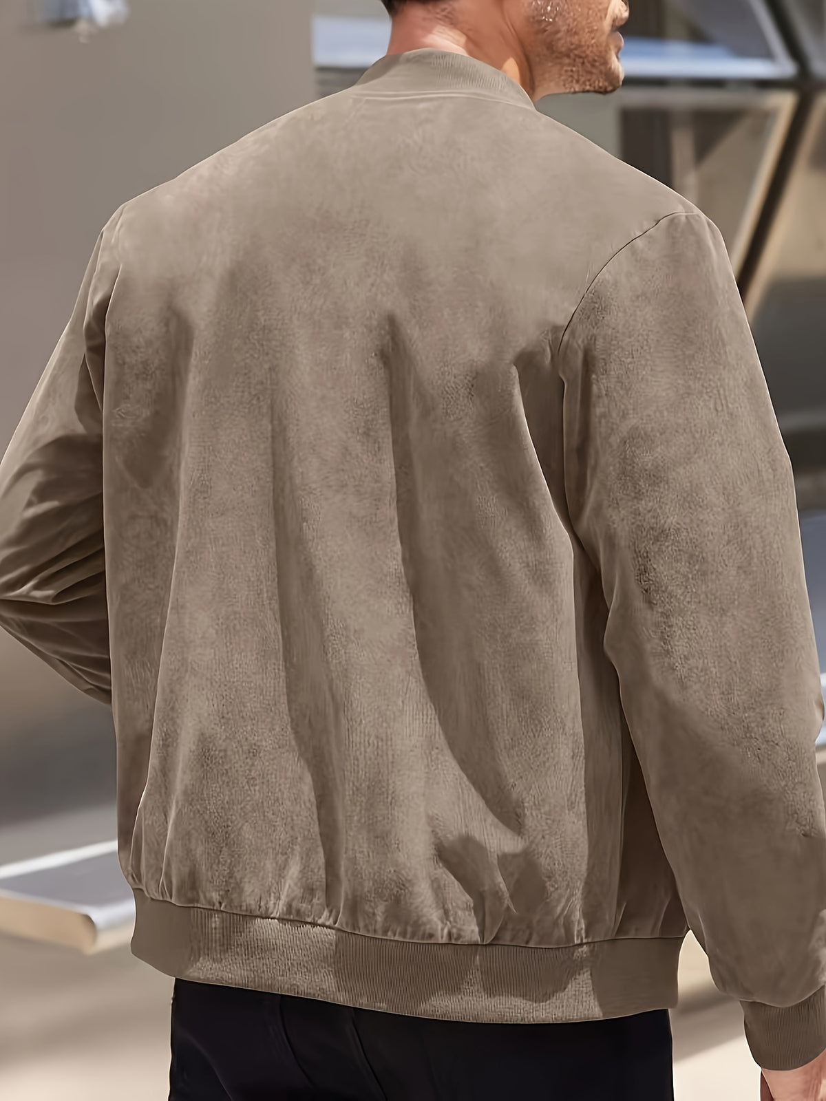 LAURENT MONACO | VESTE BOMBER À FERMETURE ÉCLAIR POUR HOMMES