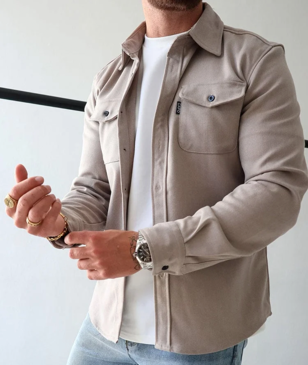 LAURENT MONACO | VESTE-CHEMISE POUR HOMMES