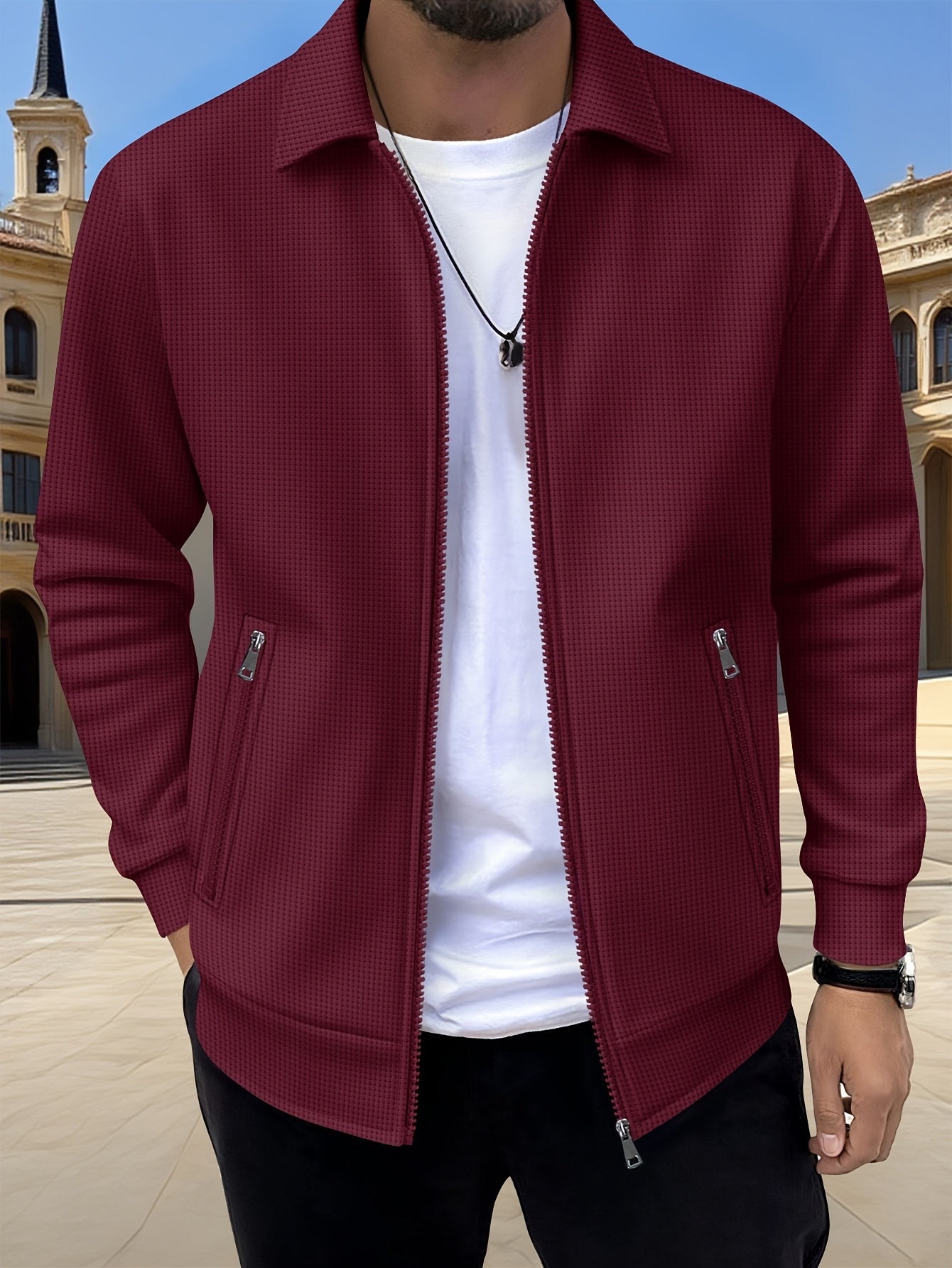 LAURENT MONACO | VESTE ZIP SPORT POUR HOMMES