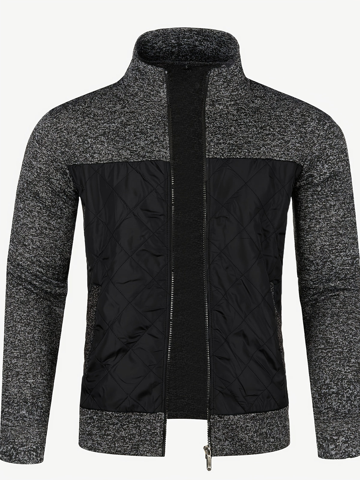LAURENT MONACO | VESTE À COL HAUT ET FERMETURE ÉCLAIR POUR HOMMES