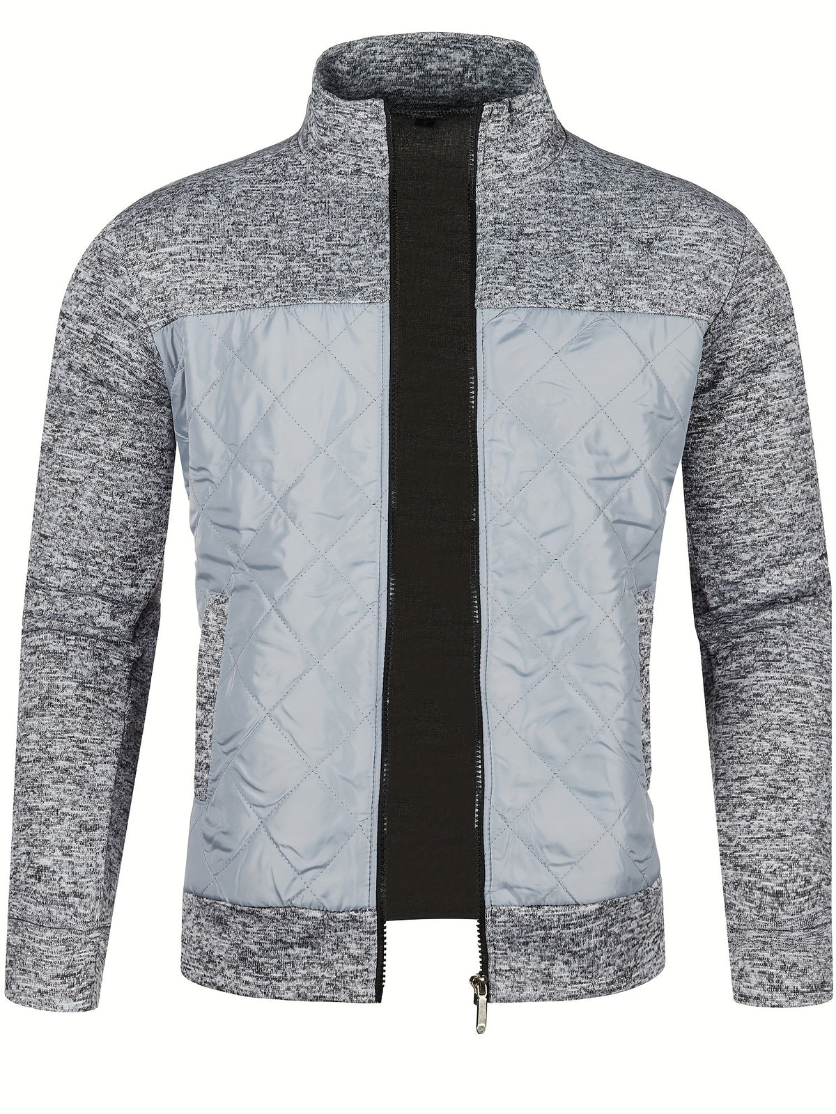 LAURENT MONACO | VESTE À COL MONTANT ET FERMETURE ÉCLAIR POUR HOMMES