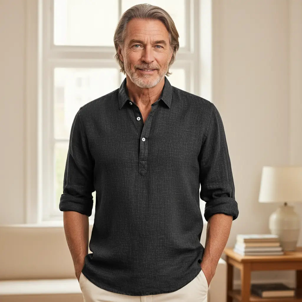 LAURENT MONACO | CHEMISE CLASSIQUE EN COTON POUR HOMME