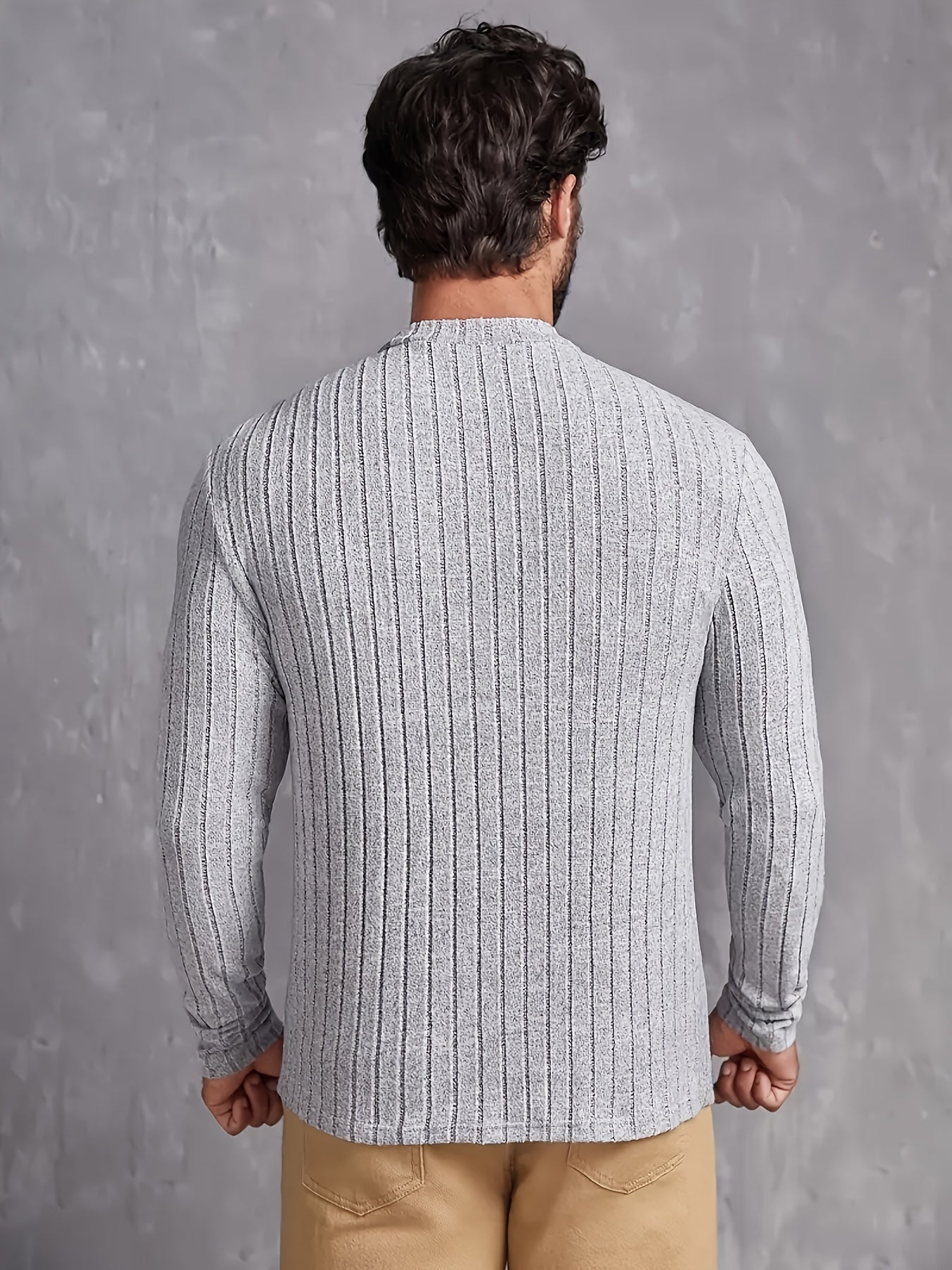 LAURENT MONACO | PULL À RAYURES COTONNÉES POUR HOMMES