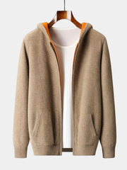 LAURENT MONACO | SWEAT EN LAINE AVEC CAPUCHE POUR HOMME