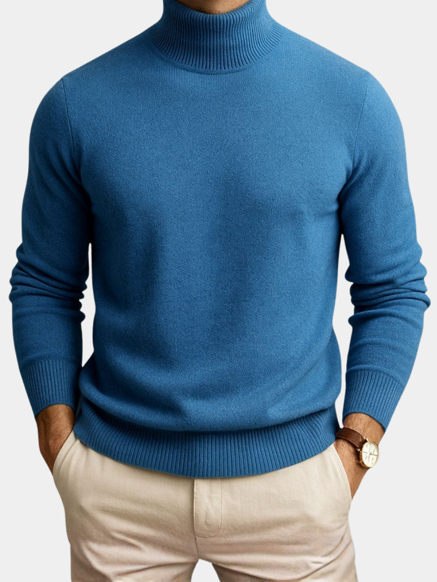 LAURENT MONACO | PULL À COL MONTANT POUR HOMME