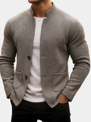 LAURENT MONACO | CARDIGAN EN LAINE TRICOTÉE FOR MEN