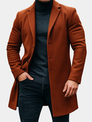 DUMONT LYON | TRENCH EN LAINE POUR HOMMES