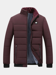 LAURENT MONACO | VESTE D’HIVER ÉLÉGANTE ZIPPÉE POUR HOMME