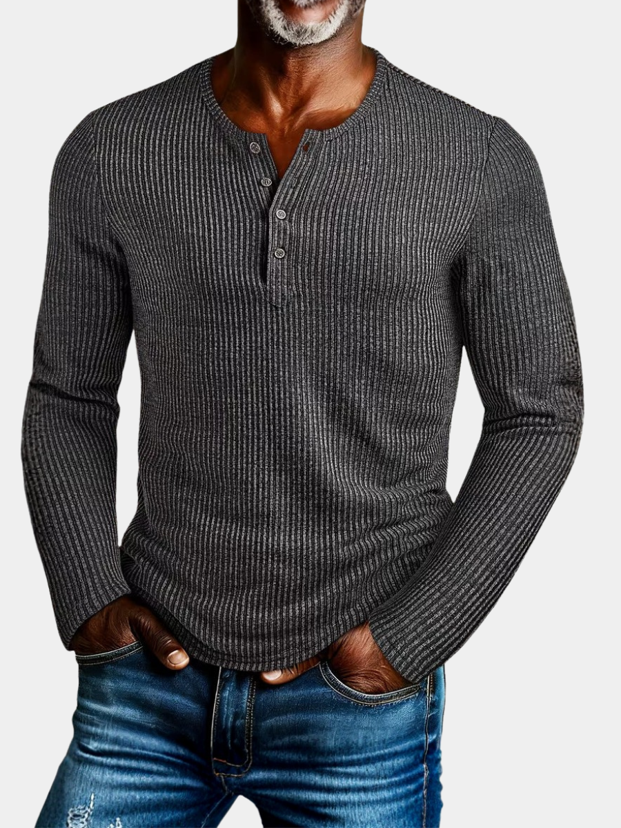LAURENT MONACO | CHEMISE EN MAILLE D’HIVER RÉSISTANTE POUR HOMME
