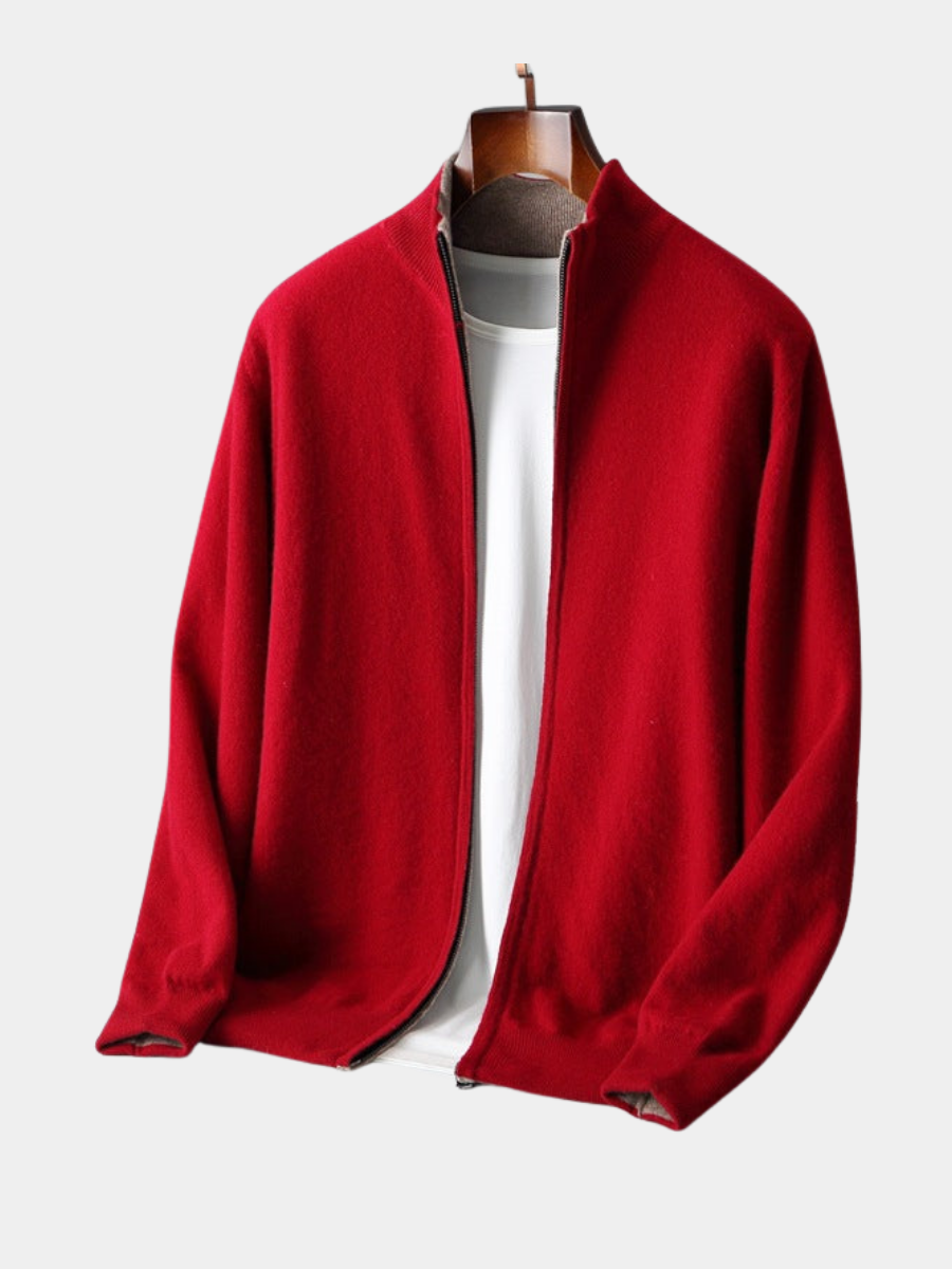 DUMONT LYON | CARDIGAN ZIPPÉ EN MAILLE POUR HOMME