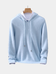 LAURENT MONACO | SWEAT À CAPUCHE EN LAINE MÉLANGÉE POUR HOMME