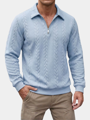 LAURENT MONACO | POLO ZIPPÉ ÉLÉGANT POUR HOMME