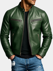 LAURENT MONACO | VESTE MOTARD CLASSIQUE POUR HOMME