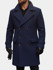 LAURENT MONACO | MANTEAU CLASSIQUE EN LAINE POUR HOMME
